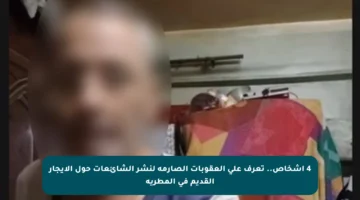 4 أشخاص.. تعرف على العقوبات الصارمة لنشر الشائعات حول الإيجار القديم في المطرية